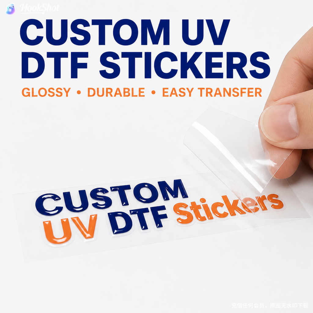 Customized UV DTF stickers
