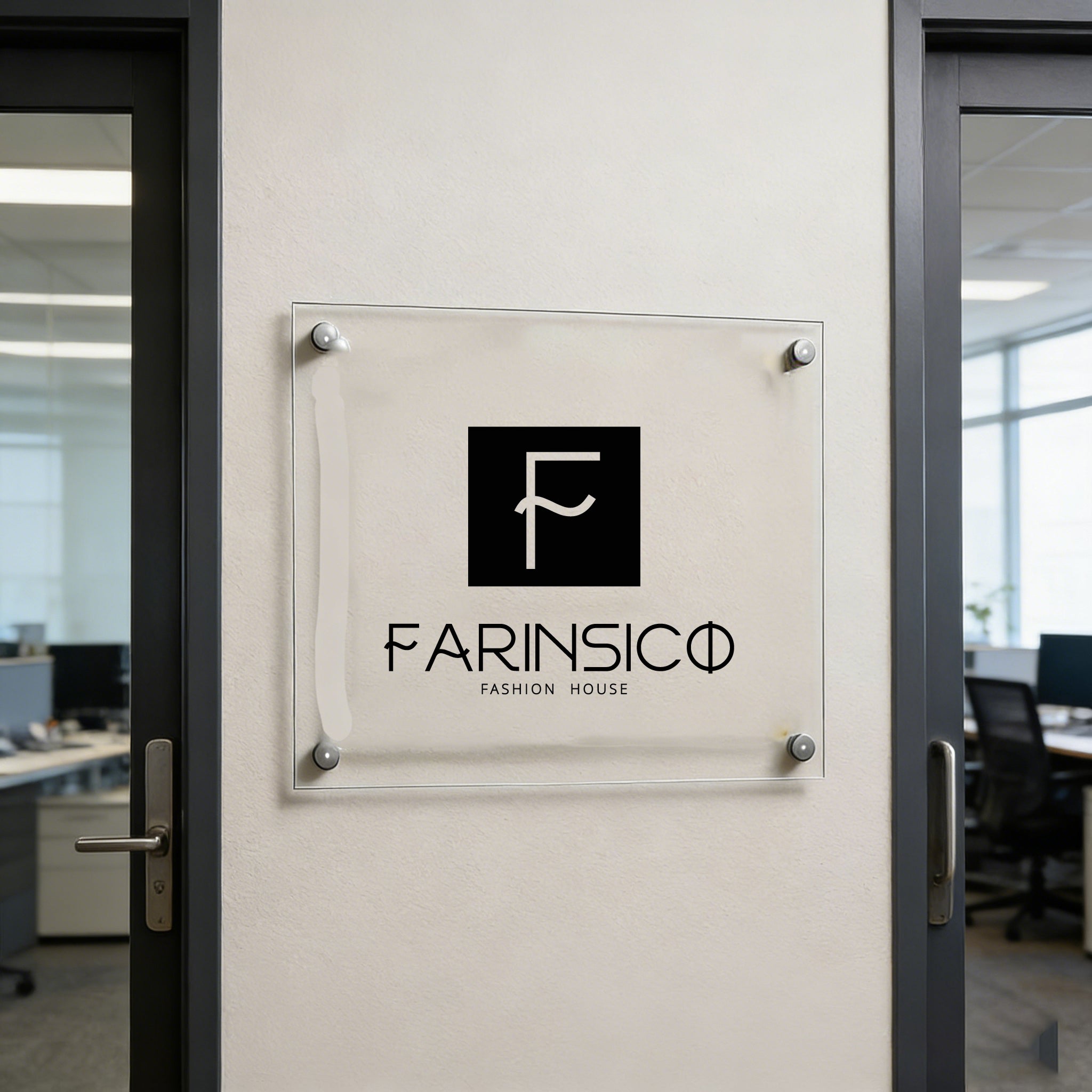 Custom Wall Business Sign Personalized Rectangle or Round Door Sign Wall or Table Top Acrylic Sign for Office, Birthdays, Home