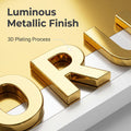 Custom Foil Transfer Stickers 1"-12" squar