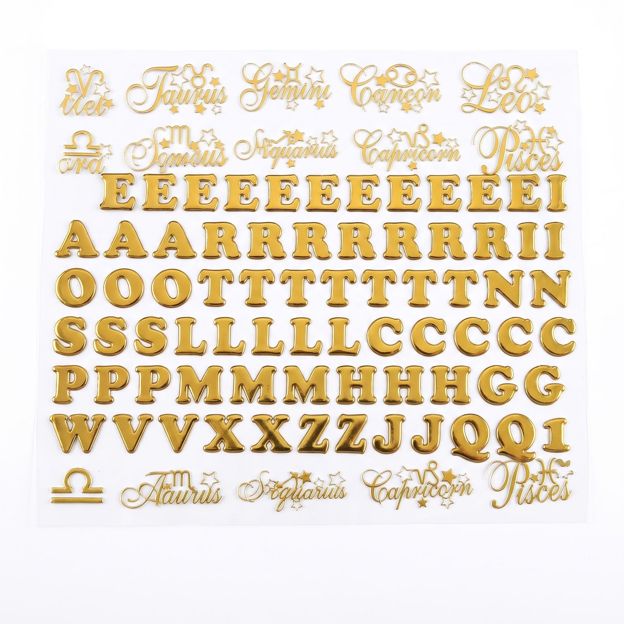 Custom Foil Transfer Stickers 1"-12" squar