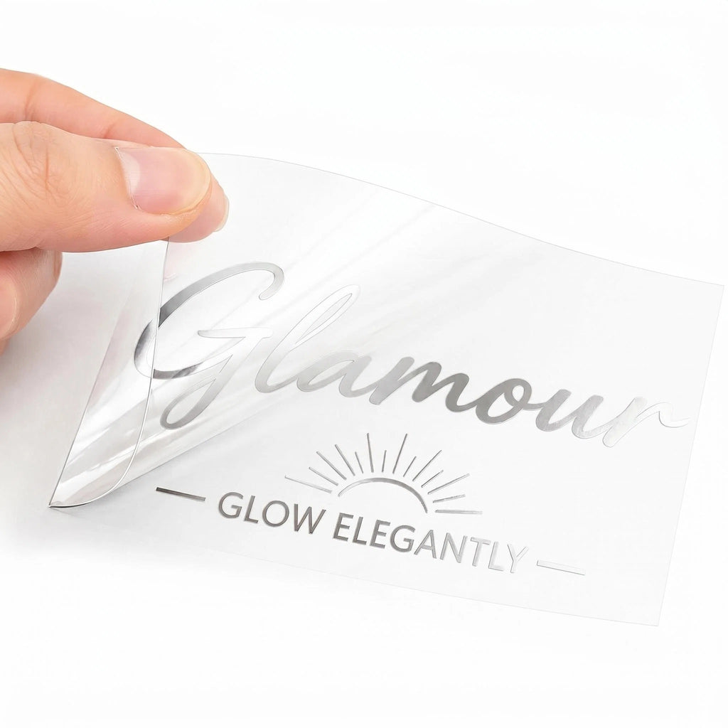 Custom Foil Transfer Stickers 1"-12" squar